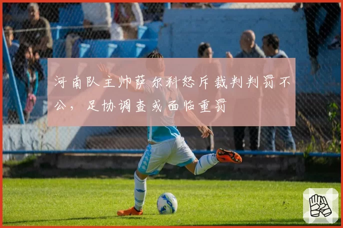 河南队主帅萨尔科怒斥裁判判罚不公，足协调查或面临重罚